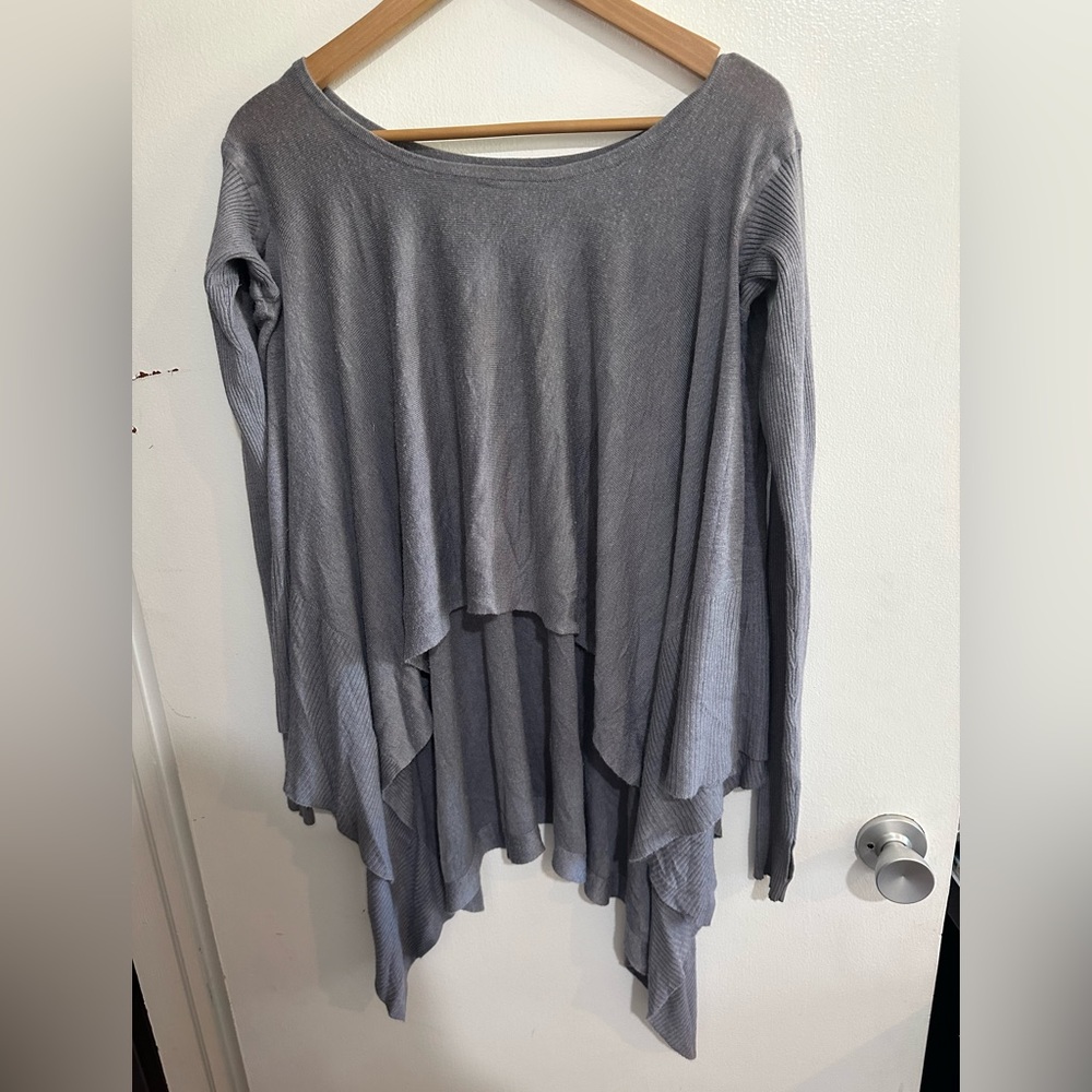 Lululemon Enlightened Pullover - Size 12 - Heather Fossil